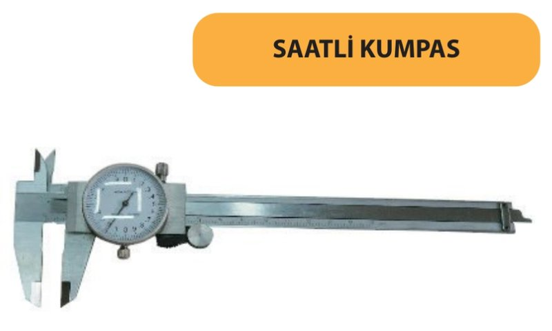 200 MM SAATLİ KUMPAS