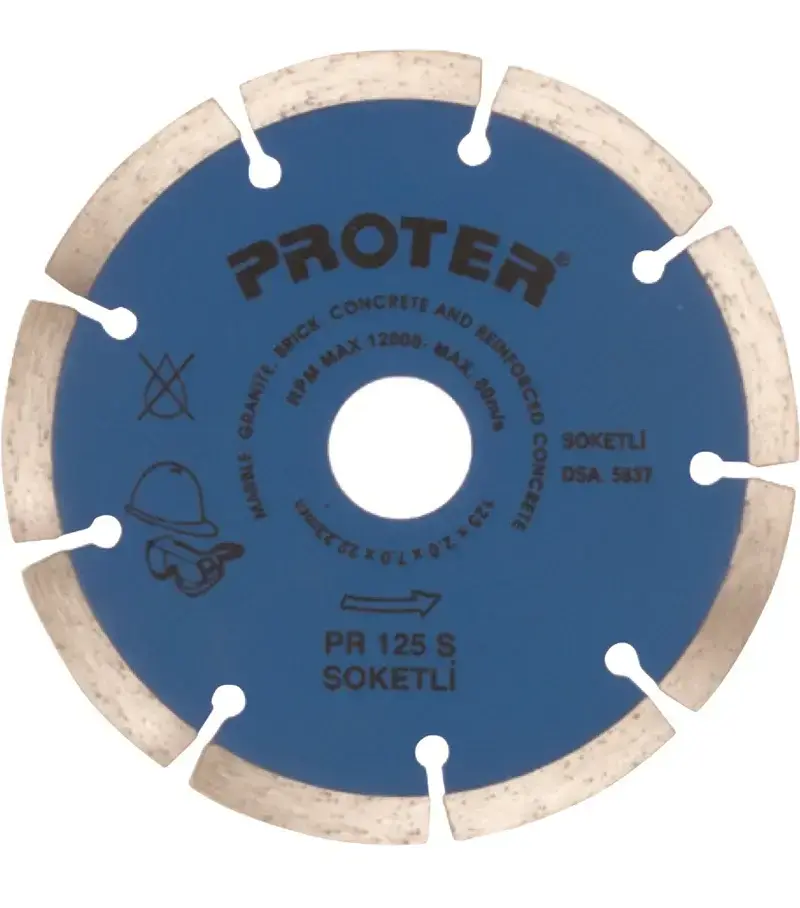 PROTER PR 180 S     180 mm Soketli  Elmas  Testere