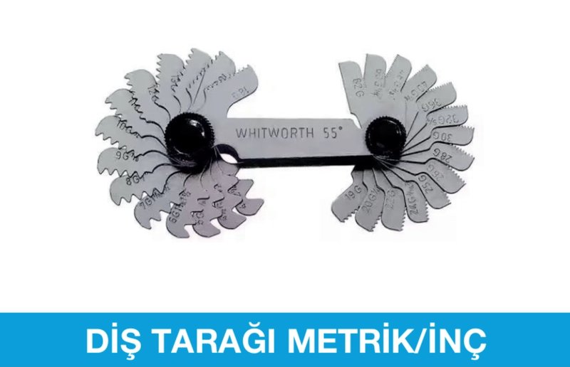 52 PARÇA DİŞ TARAĞI