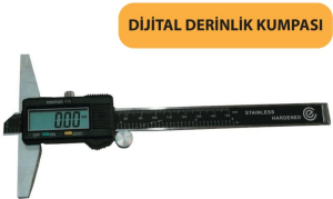 200 MM DİJİTAL DERİNLİK KUMPASI
