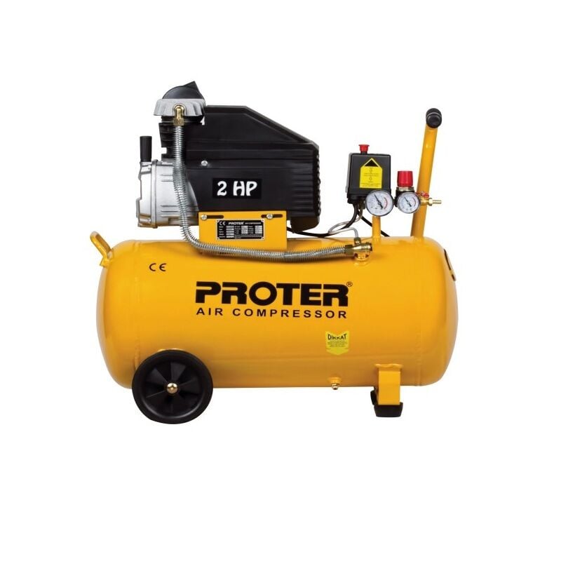 PROTER 50 Lt Yağlı Hava Kompresörü PR 52 YL
