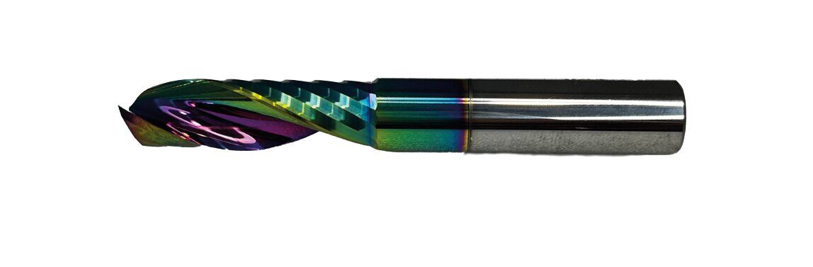 3,175MM Tek Ağız Alüminyum Karbür Freze Kesme BOY:22MM Eric