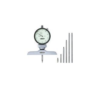 INSIZE 2342-202 Saatli Derinlik Komparatörü 0-300 mm Taban 101.5x17