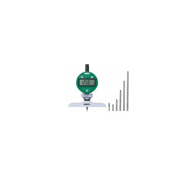 INSIZE 2141-202A Dijital Derinlik Komparatörü 0-300 mm Taban 101.5x17