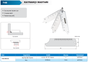 Kaynakçı Mastarı