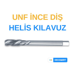 ERT UNF İnce Diş Helis Makine Kılavuzu - UNF 1