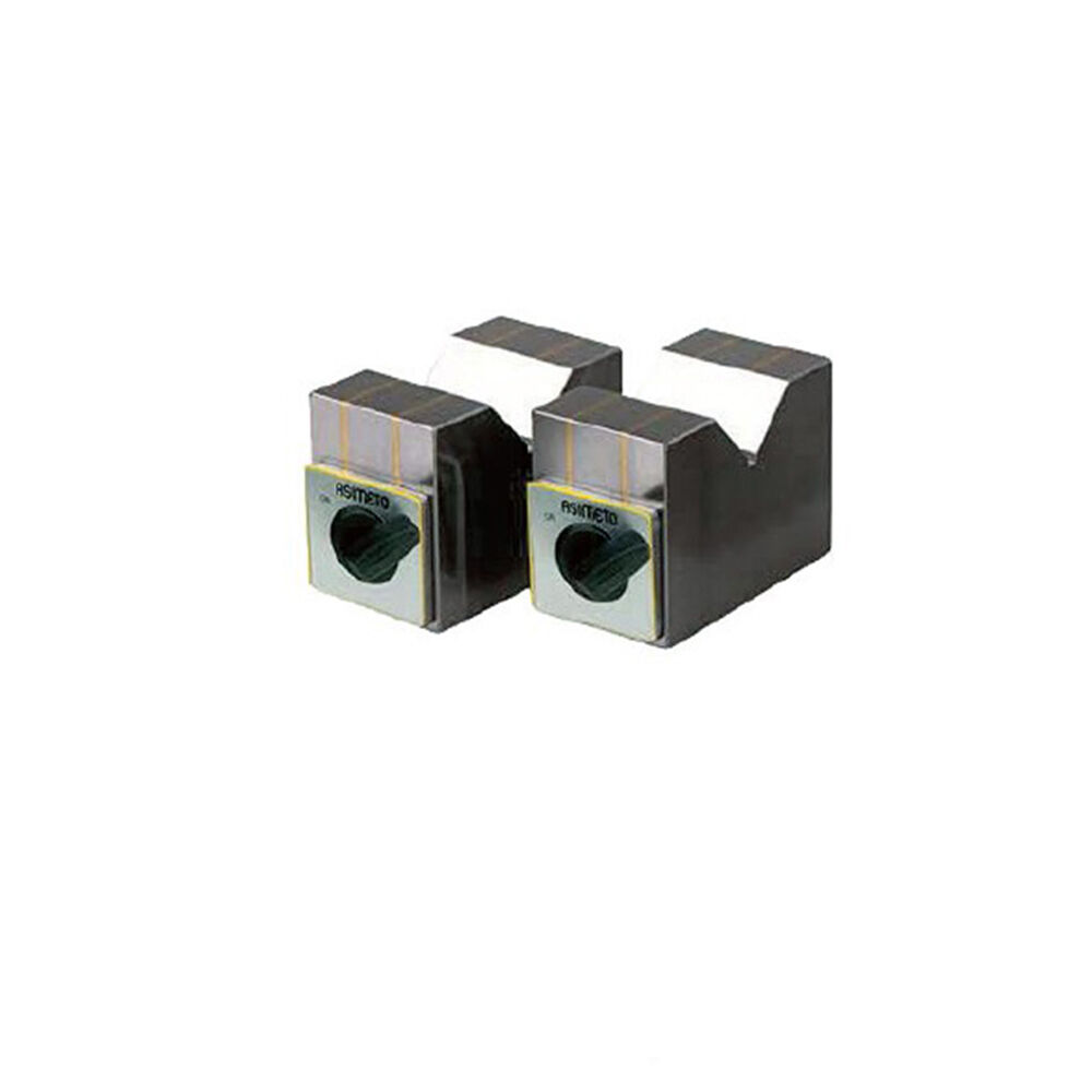 ASIMETO 70x40x50mm ÇİFT MANYETİK V-YATAK
