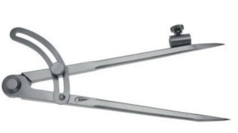250 MM MM Kalem Tutuculu Pergel