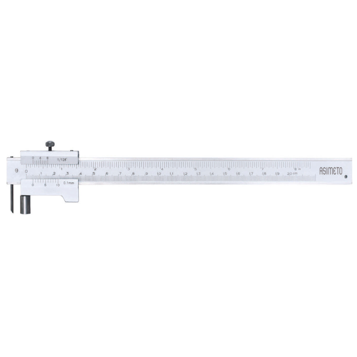 ASIMETO 0-200mmx0.1 MEKANİK MARKALAMA KUMPASI