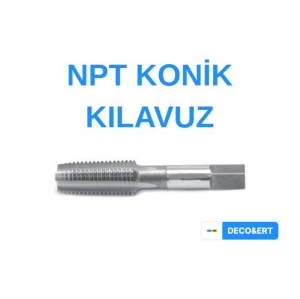 ERT NPT Konik Makine Kılavuzu - NPT 1 1/4