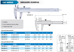 Mekanik Kumpas 120 Serisi