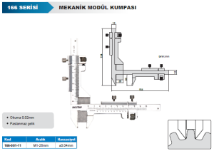 Mekanik Modül Kumpası 166 Serisi