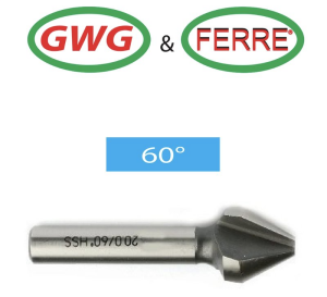 Ferre 60° Havşa Freze 12,5mm