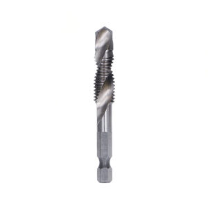 M3 CZTOOL BITS SAPLI 1/4'' KOMBİNE KILAVUZ HSS