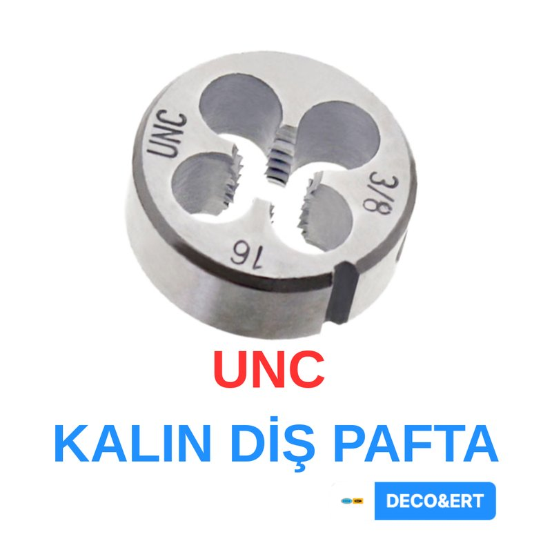 ERT UNC Kalın Diş Pafta - UNC 7/16