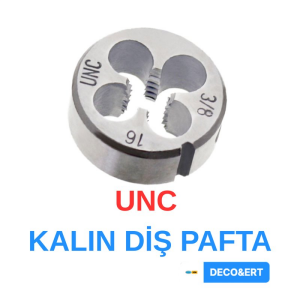 ERT UNC Kalın Diş Pafta - UNC 7/8