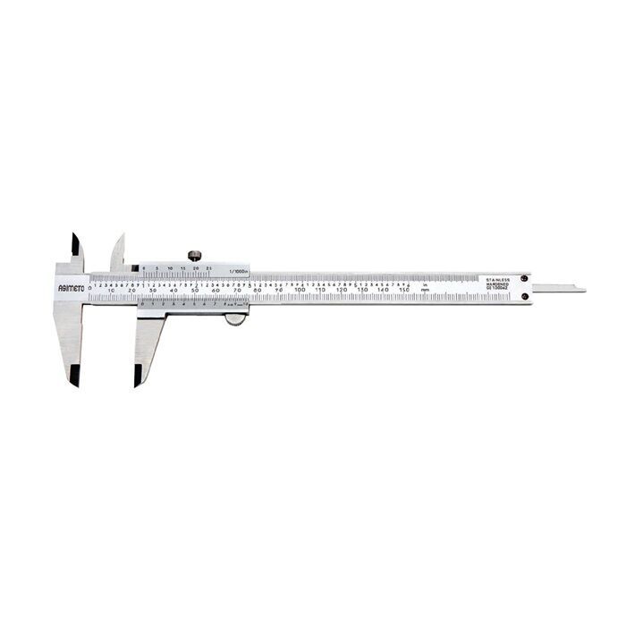 Asimeto 0-150mmx0.02 Düz Tip Mekanik Kumpas AS-341064