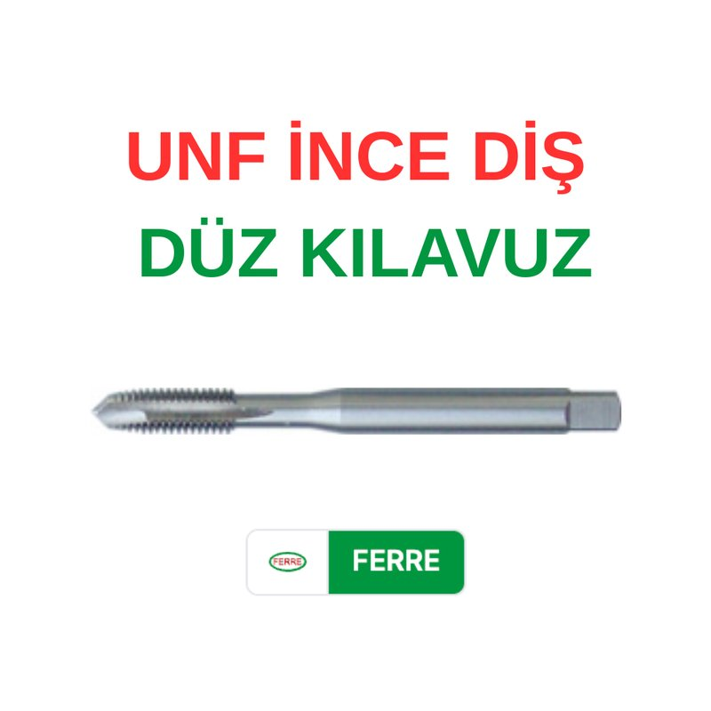 Ferre UNF 7/16 Düz Kılavuz