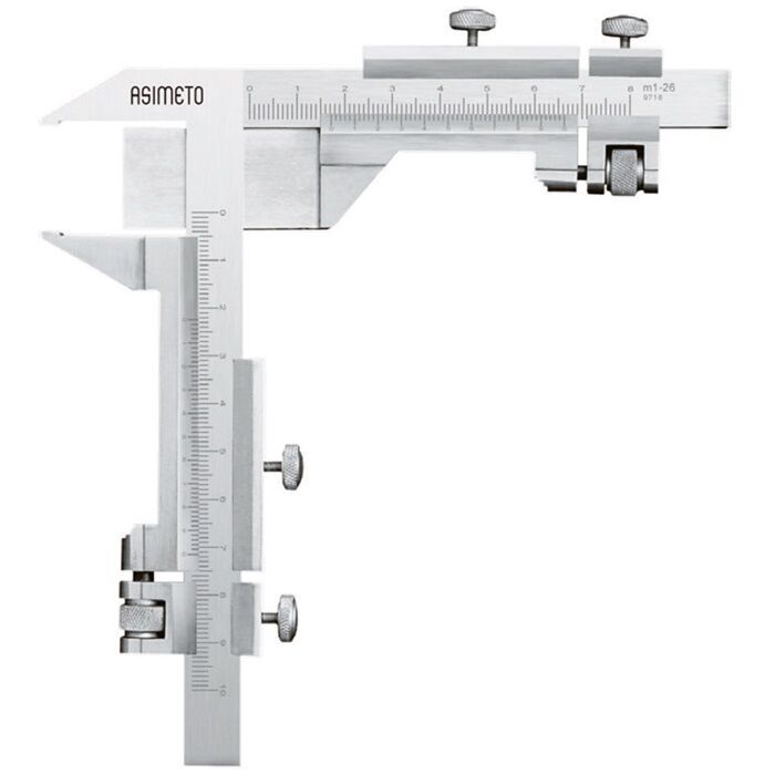 Asimeto M5-50mm Dişli Modül Mekanik Kumpas AS-330520