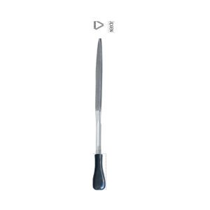 160mm Tome Üçgen Saatçi̇ Eğe Sapli