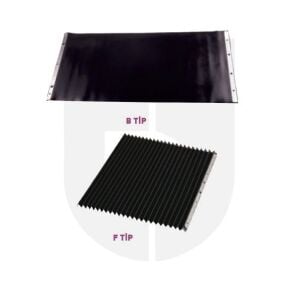 Vertex VGC-6085B Körüklü Makina Koruyucu 600x850 mm (Düz Tip)