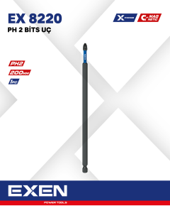 EXEN EX 8220 PH2 200mm Bits Uç