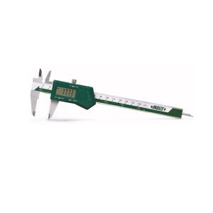 INSIZE 1193-150W Seramik Ölçme Ağızlı Dijital Kumpas Sürme Tekerleksiz 0-150 mm