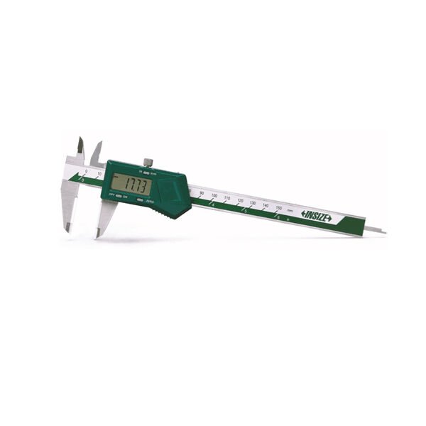INSIZE 1193-200W Seramik Ölçme Ağızlı Dijital Kumpas Sürme Tekerleksiz 0-200 mm