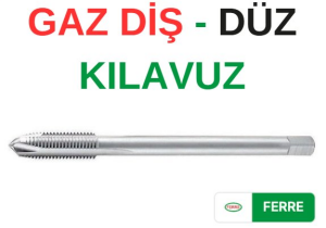 Ferre G1 1/2 Gaz Diş Düz Kılavuz