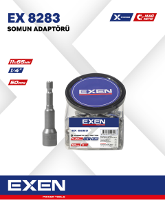 EXEN EX 8283 11x65mm Somun Adaptörü