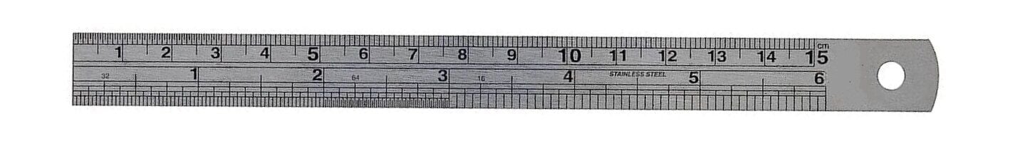 2000x38mm Paslanmaz Çelik Cetvel Eric