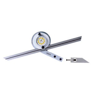ASIMETO SAATLİ AÇI ÖLÇER 3-ÇUBUK (150mm, 200mm, 300mm)