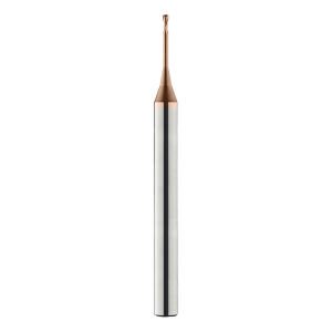 2.5x10x4x50mm KRAFT 2 Ağız Düz Mikro Karbür Freze