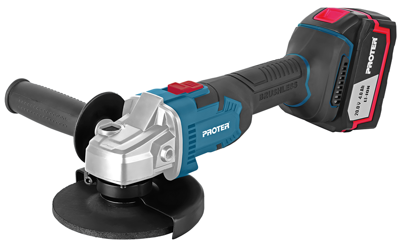 PROTER PST 504 AG 115mm  4.0Ah 20V Li-ion Pil  Kömürsüz Şarjlı Avuç Taşlama
