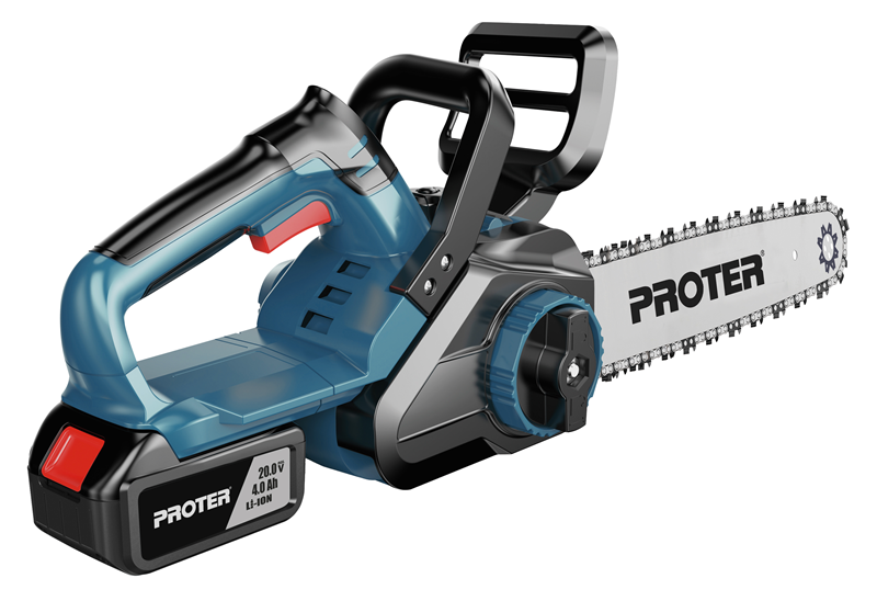 PROTER PST 125 ST 250mm Kesim  4.0Ah 20V Li-ion Kömürsüz Zinc.Yağ. Dal Kesme