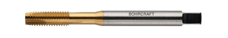 M20 Tin Kaplı Hsse DIN371B Düz Makine Klavuzu Bohrcraft