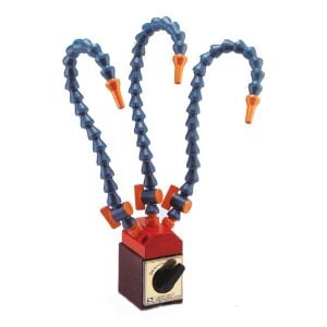 Vertex VMH-62 Manyetik Ayaklı Plastik Sulama Hortumu 62x50 mm (3 Hortum)