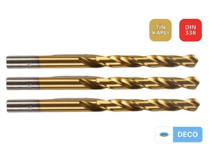 16 MM DIN 338 TİN KAPLI MATKAP UCU DECO