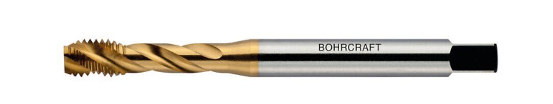 M24 Tin Kaplı Hsse DIN376B Helis Makine Klavuzu Bohrcraft