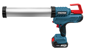 PROTER PST 960 GS  2.0 Ah 20 V Li-ion Pil 600 ml Kapasite Şarjlı Sosis - Silikon Tabanca