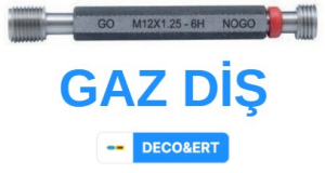 ERKEK VİDA MASTARI G 3/4 2B