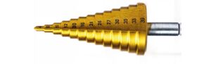 4-39MM KADEMELİ SAÇ MATKABI TİN KAPLI HSS ERİC