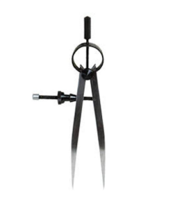 KRISTEEL 150MM Yaylı Pergel