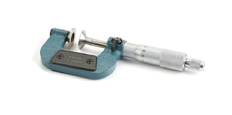 0*25 ŞAPKALI MİKROMETRE