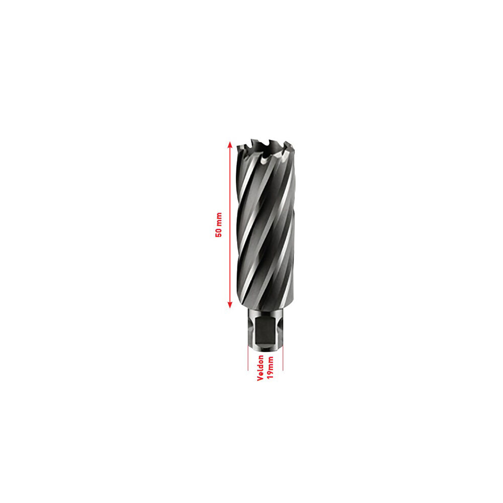 22x50mm MANYETİK MATKAP UCU HSSCo5