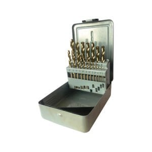 Din338 Matkap Seti̇ 19 Parça 1-10mmx0.5 Hssco5