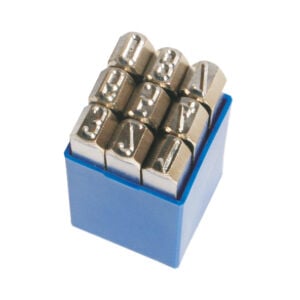 12mm MASUS RAKAM TAKIMI NİKEL KAPLI