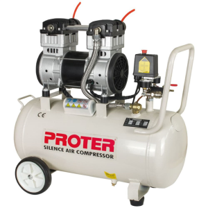PROTER PR 52 S Sessiz-Yağsız   50 LT 1.5 HP.8 Bar Hava Kompresörü