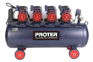 PROTER PR 228 HZ   Hızlı-Yağsız 220 LT  8  HP Monofaze  8 Bar Hava Kompresörü