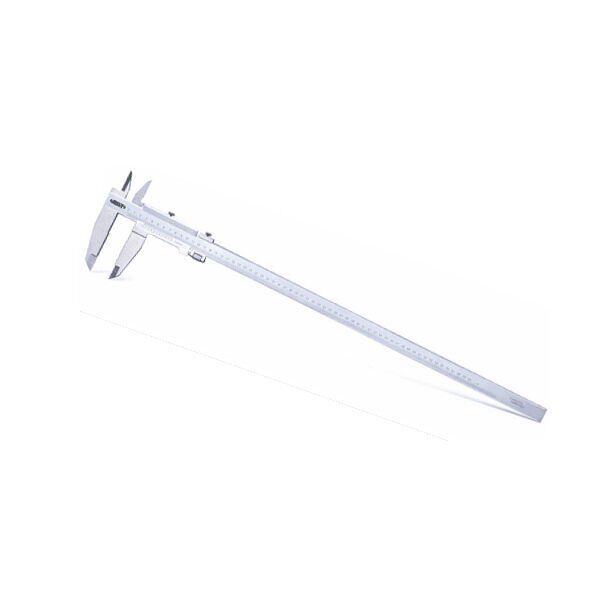 INSIZE 1210-611 Çift Çene Mekanik Kumpas Mono Blok 0-600 mm Hassasiyet 0.02 Çene Boyu 100